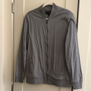 Banana republic NWT Gray Zip-Up Jacket M
